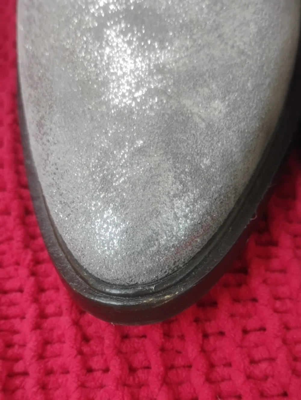 Seychelles Pretty Little Bird Pewter (Silver) Distressed Ankle Boots